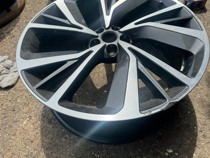 GENUINE 22" JAGUAR I-PACE 5056 ALLOY WHEEL RIM J9D3-1007-DC BUCKLED/KERB DAMAGE