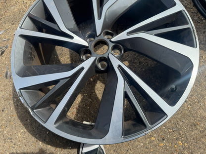 GENUINE 22" JAGUAR I-PACE 5056 ALLOY WHEEL RIM J9D3-1007-DC BUCKLED/KERB DAMAGE