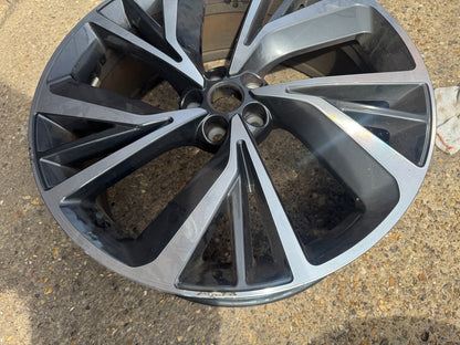 GENUINE 22" JAGUAR I-PACE 5056 ALLOY WHEEL RIM J9D3-1007-DC BUCKLED/KERB DAMAGE