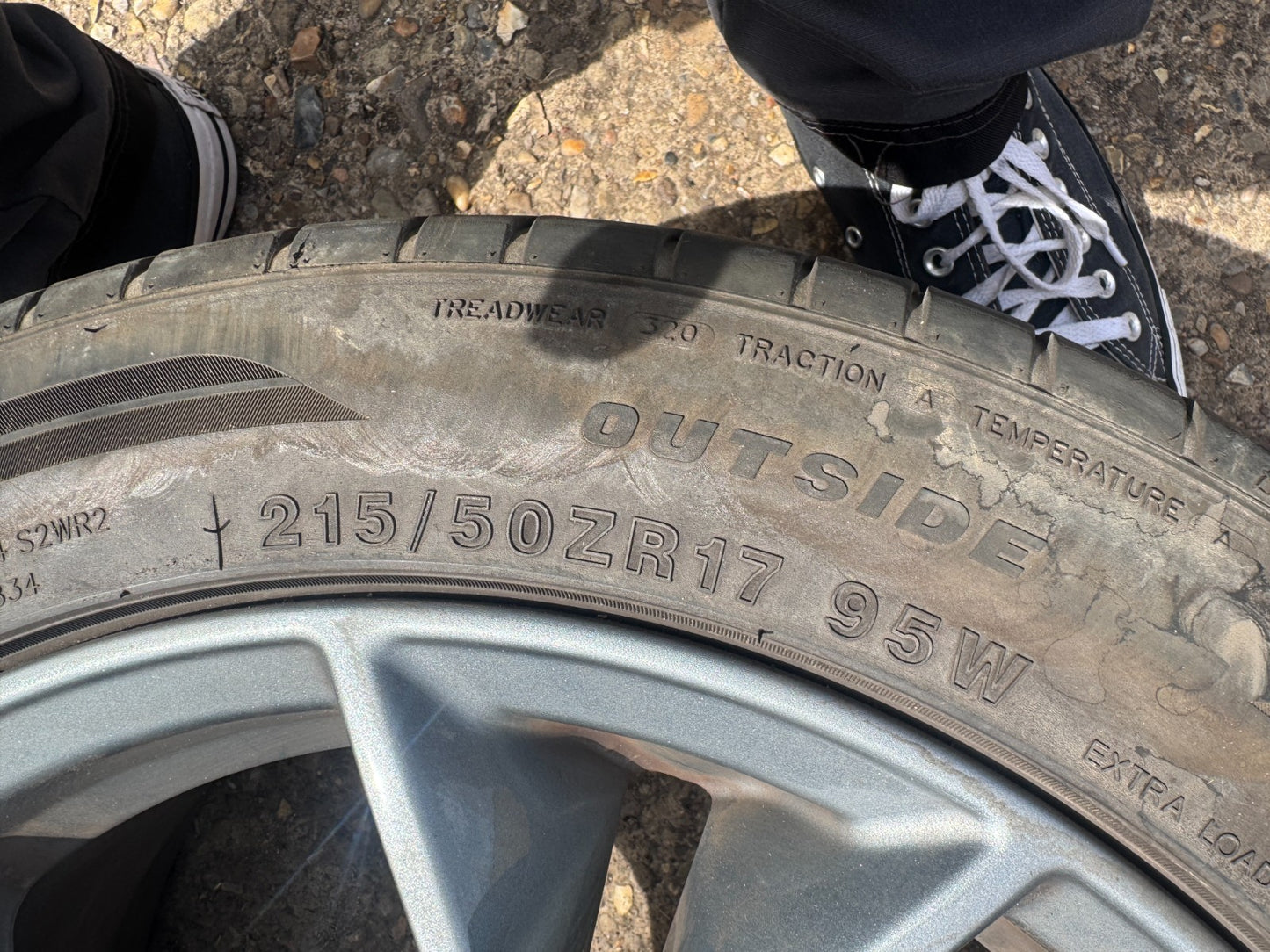 2020 Ford Focus ST Line. 17” Wheel & Tyre 215/50/ZR17