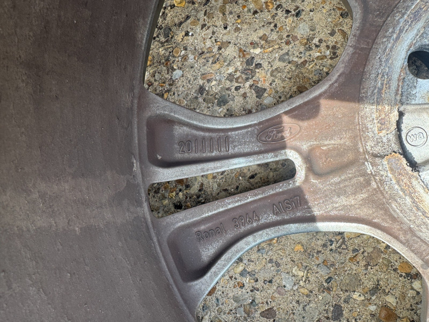 2020 Ford Focus ST Line. 17” Wheel & Tyre 215/50/ZR17