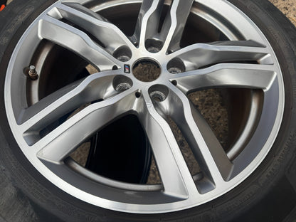 1x Genuine BMW F48 X1 18" M-Sport Alloy Wheel & 5mm tyre 7.5Jx18 7850456