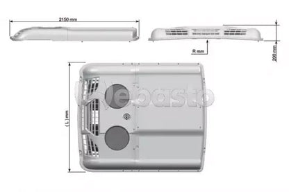 Webasto DIAVIA Santana XL 18KW 12V for coach bus minibus AC air conditioning
