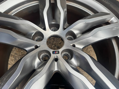 1x Genuine BMW F48 X1 18" M-Sport Alloy Wheel & 5mm tyre 7.5Jx18 7850456