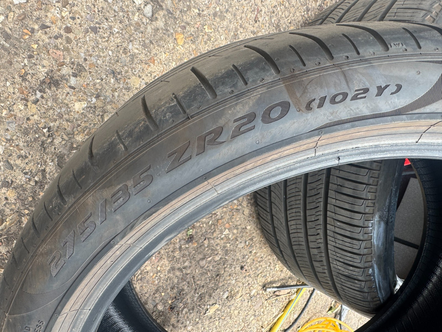 X1 275/35ZR20 275 35 20 PIRELLI P ZERO J 102Y XL TYRE *5 MM+