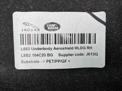 LR146639 - Shield - Underbody - LAND ROVER DEFENDER L663 RIGHT L8B2104C20BG