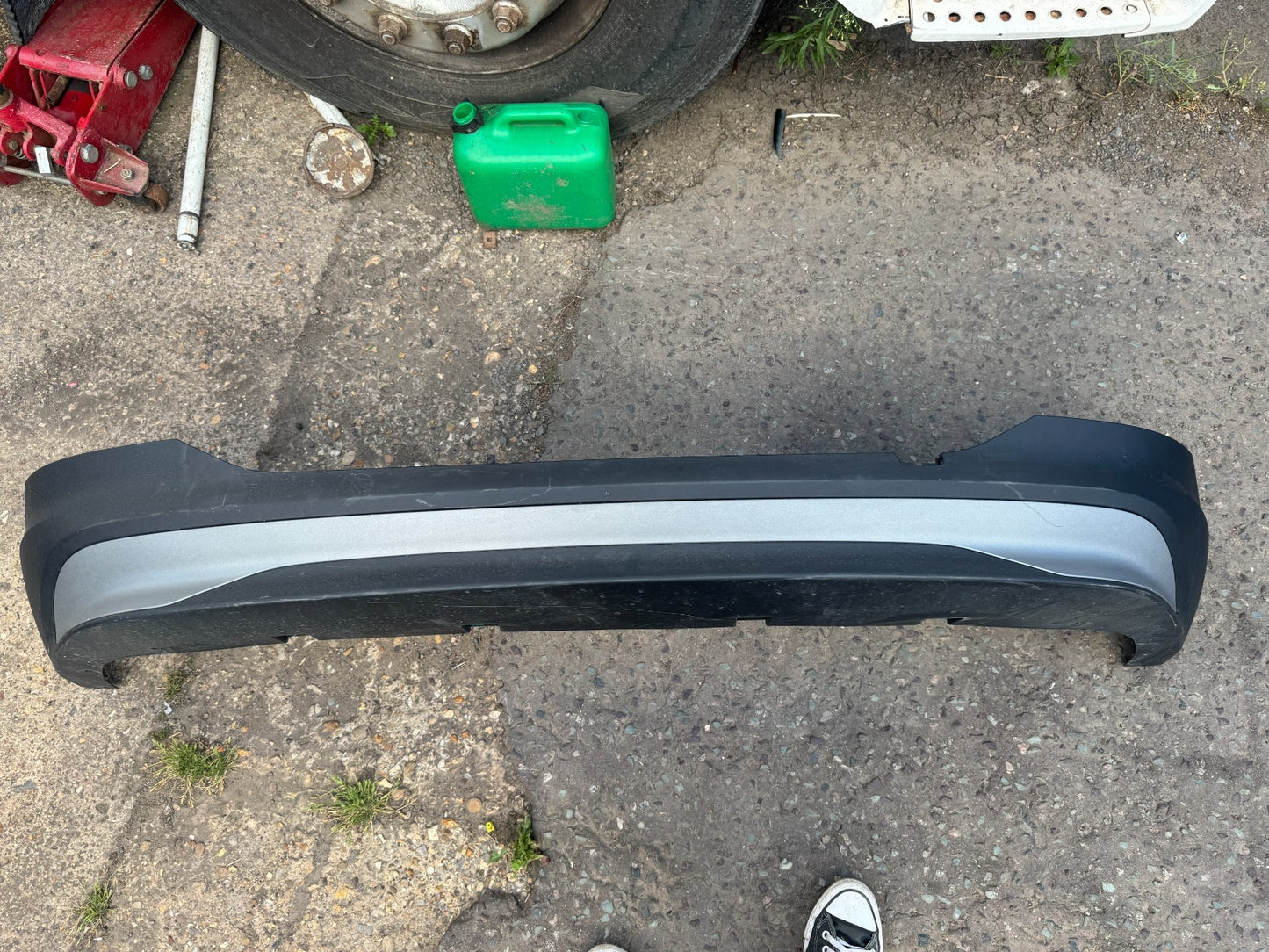 Genuine MG S5 EV Rear Lower Bumper and Insert Moulding scratched
