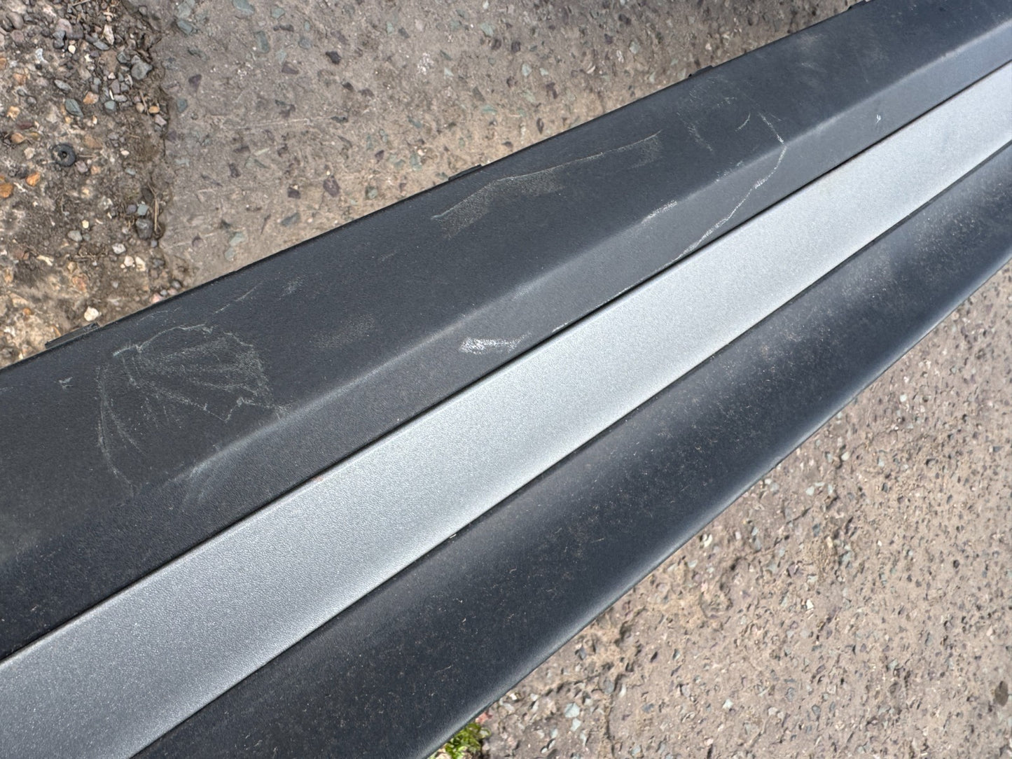 Genuine MG S5 EV Rear Lower Bumper and Insert Moulding scratched
