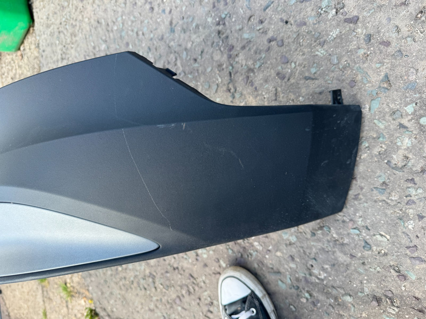 Genuine MG S5 EV Rear Lower Bumper and Insert Moulding scratched