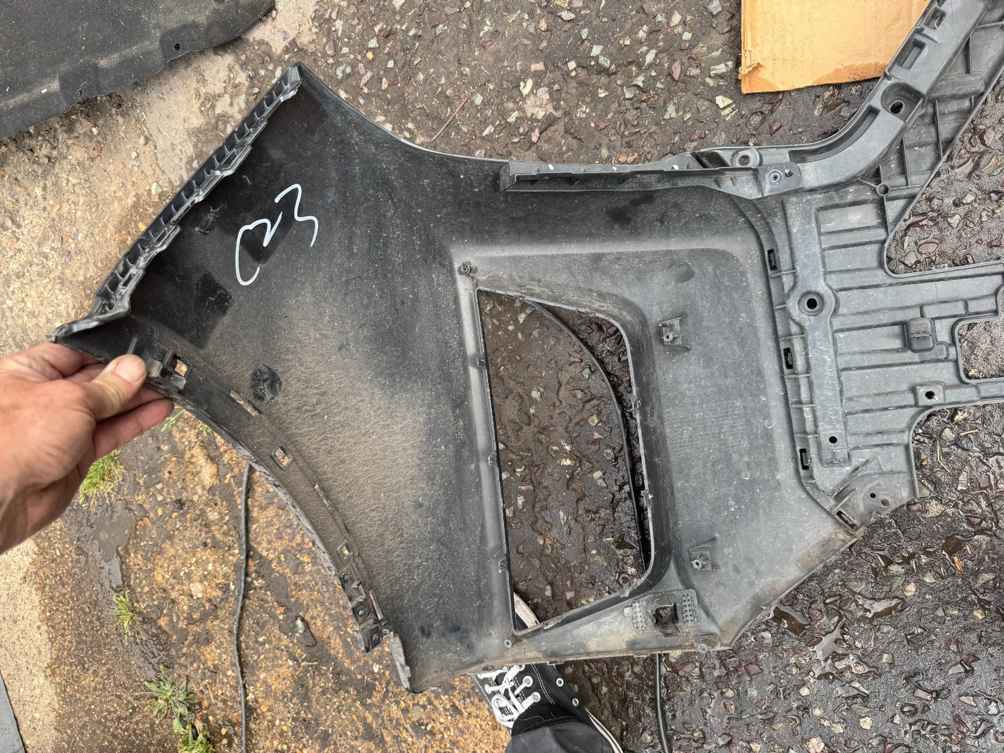 SSANGYONG MUSSO Q250 2021 on GENUINE FRONT BUMPER DAMAGED K7871138020
