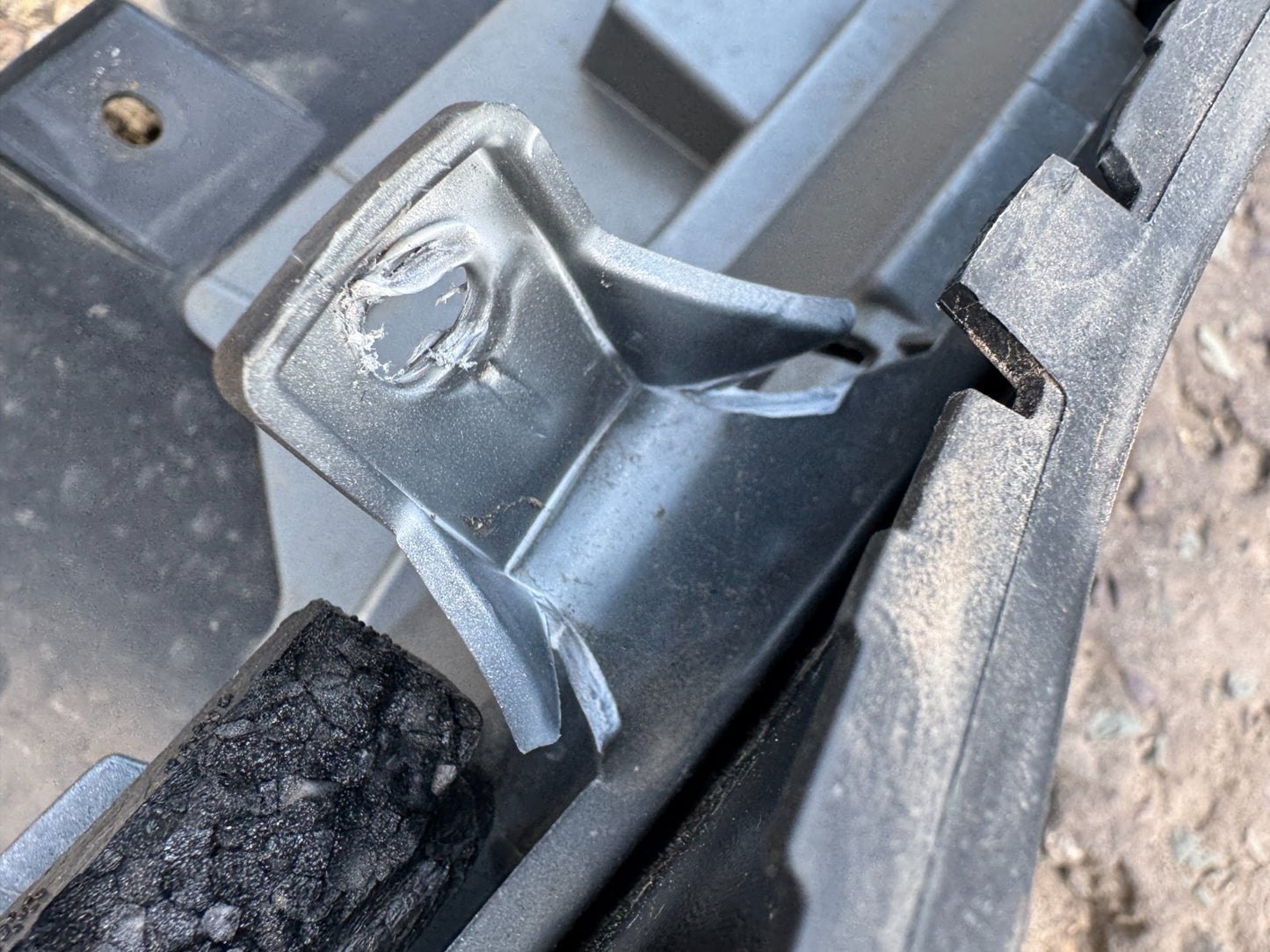 Genuine MG S5 EV Rear Lower Bumper and Insert Moulding scratched