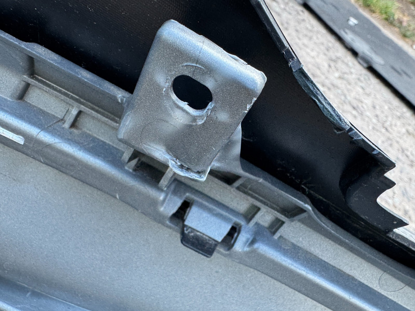 Genuine MG S5 EV Rear Lower Bumper and Insert Moulding scratched