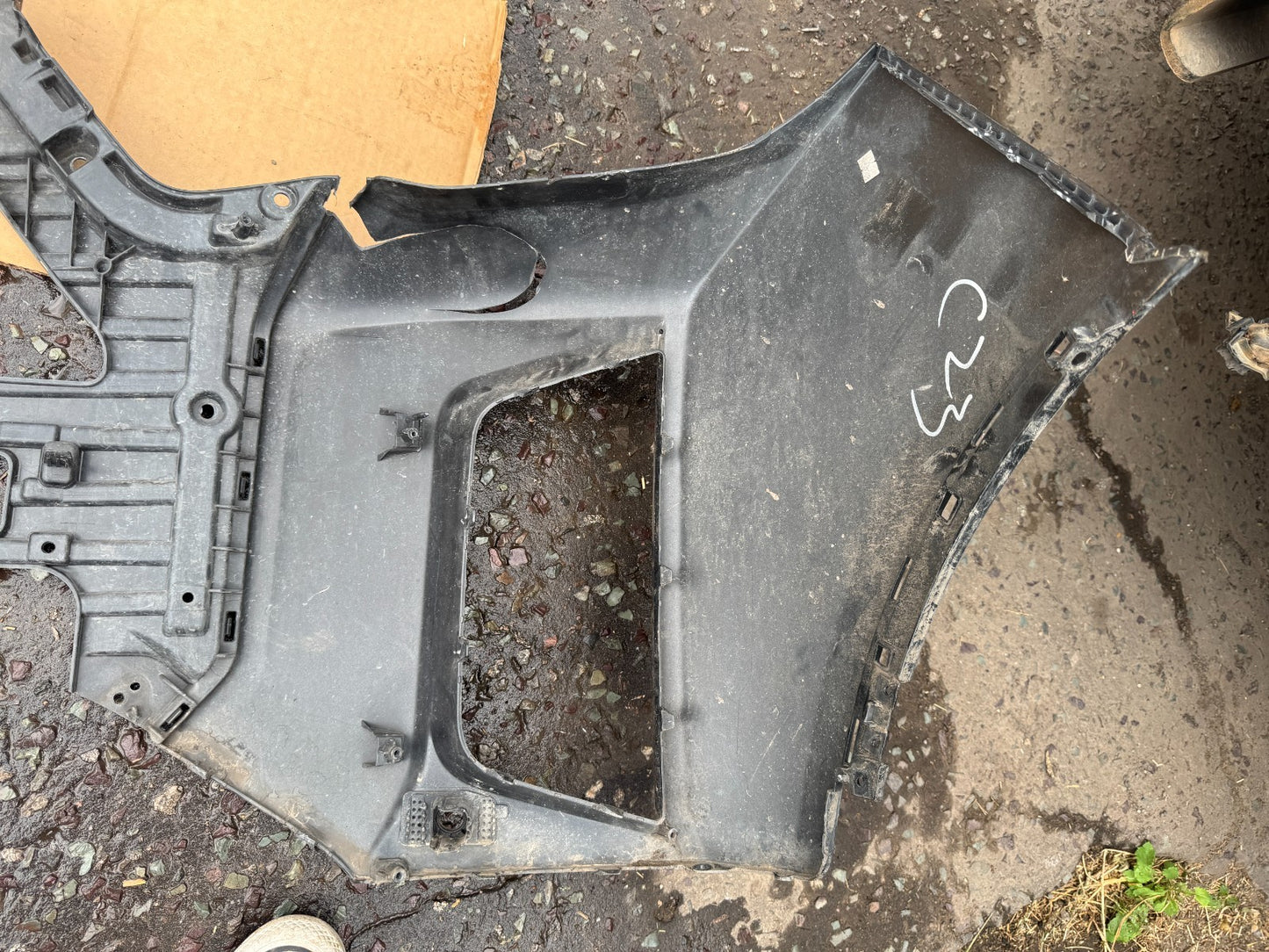 SSANGYONG MUSSO Q250 2021 on GENUINE FRONT BUMPER DAMAGED K7871138020