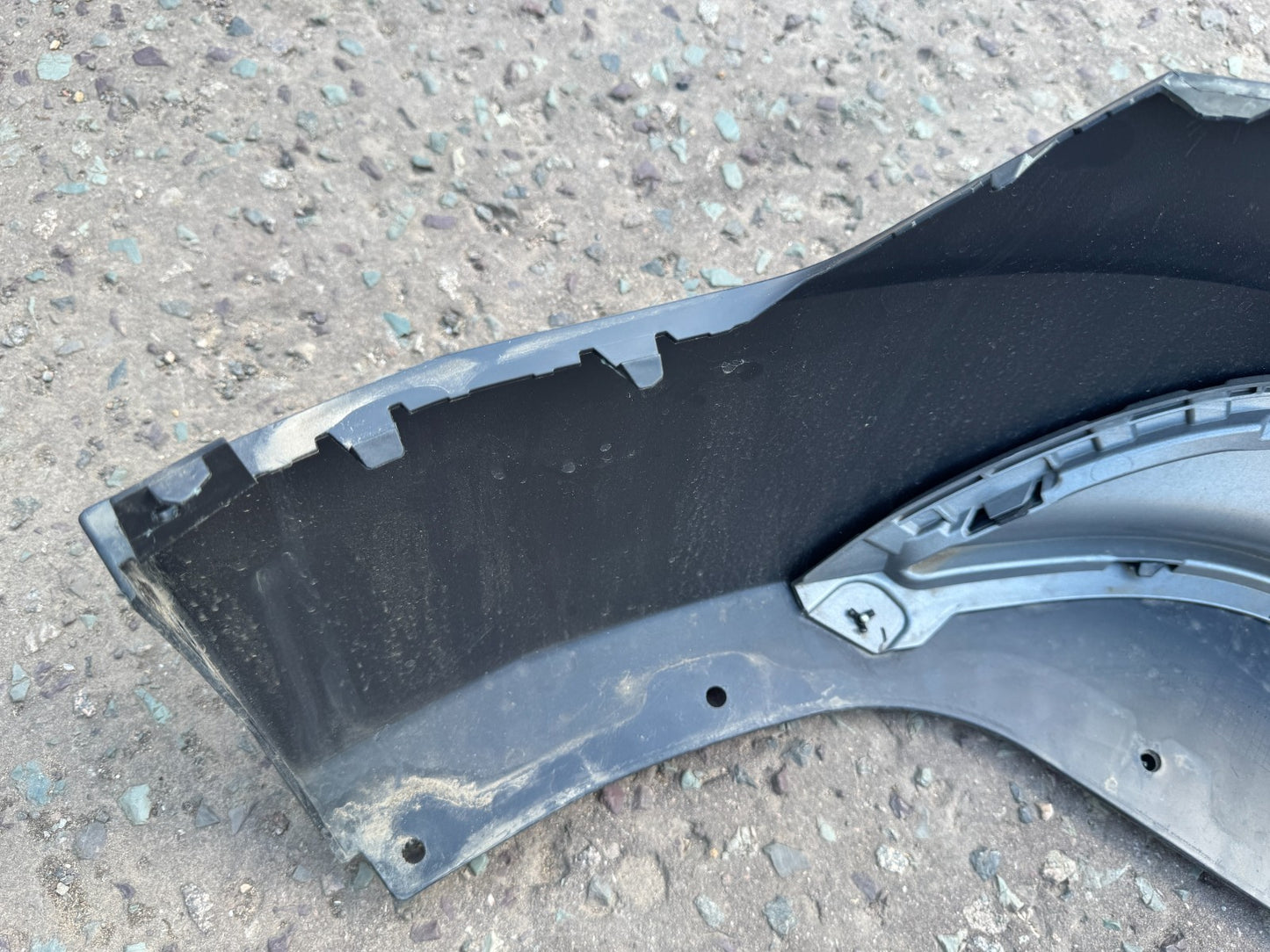 Genuine MG S5 EV Rear Lower Bumper and Insert Moulding scratched