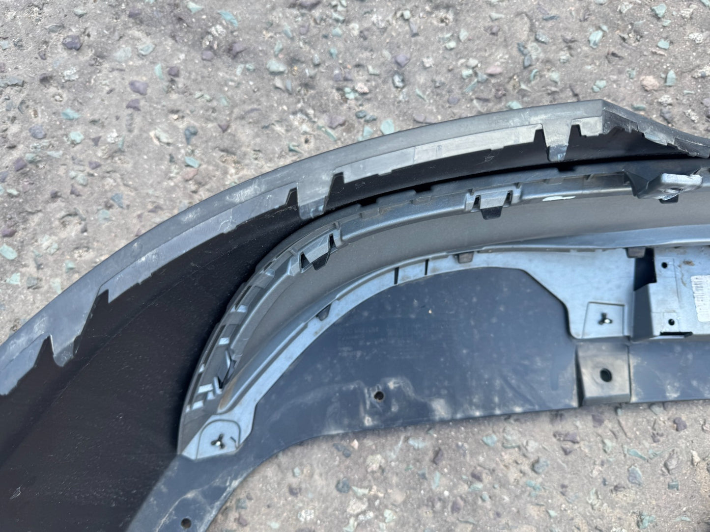 Genuine MG S5 EV Rear Lower Bumper and Insert Moulding scratched