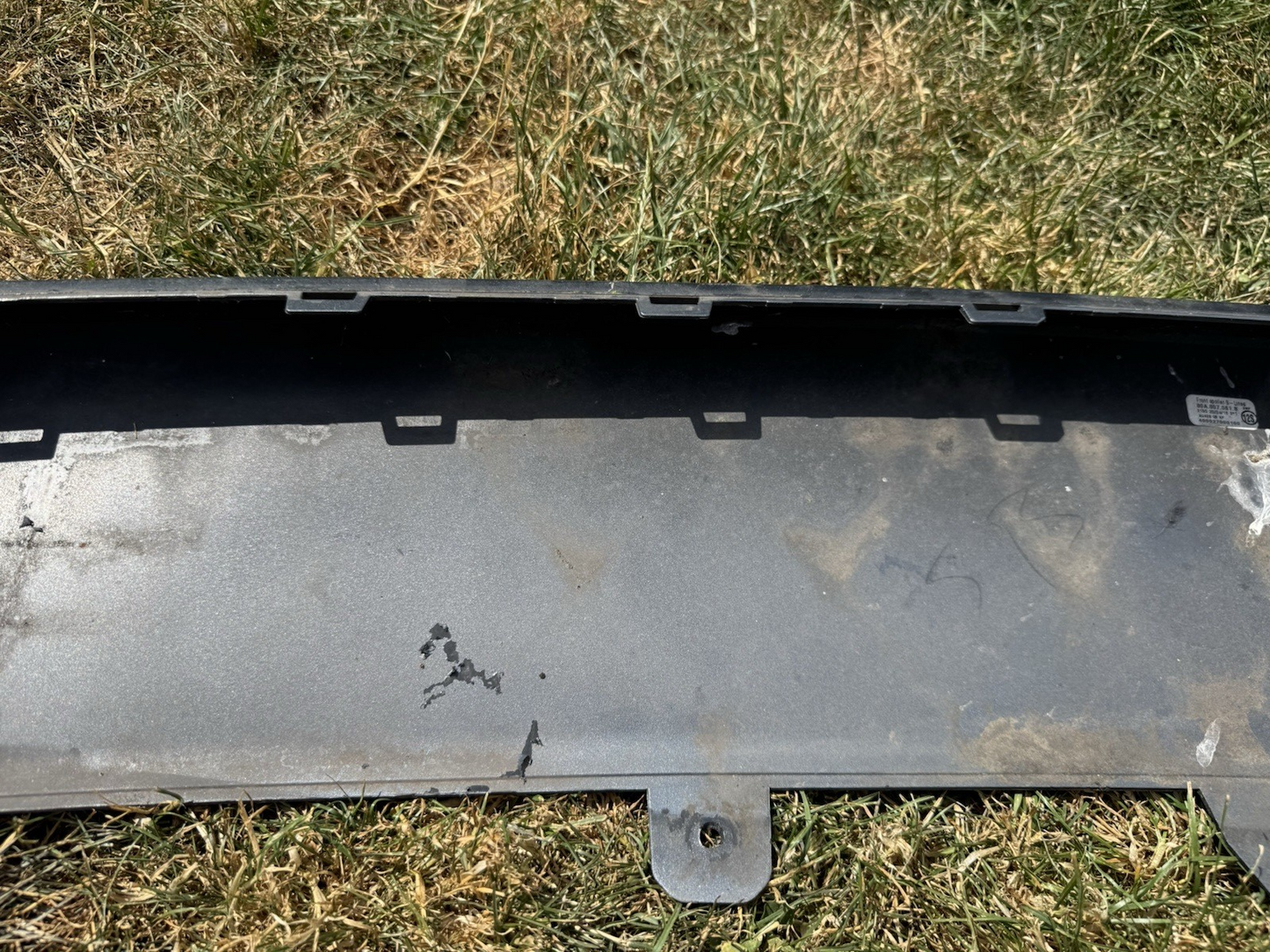 GENUINE Audi Q5 Bumper Spoiler Genuine Front Lower Black 80A807061B  2015 onward