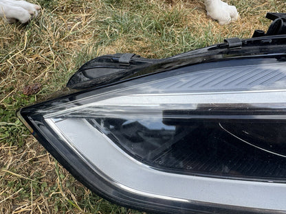 AUDI A5 PASSENGER SIDE LEFT HEADLIGHT LED 8W6941033E 2017 2019 S5 RS5 DAMAGED