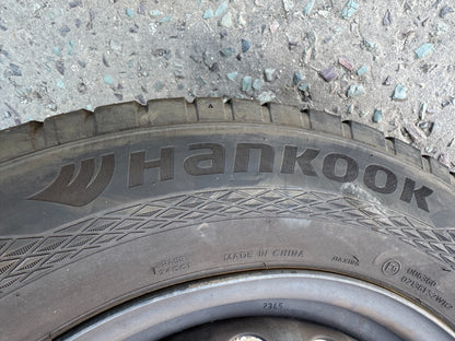 ⭐VW TRANSPORTER T5 T6 SPARE WHEEL 16INCH 215/65/R16C HANKOOK TYRE 6MM FREE POST⭐
