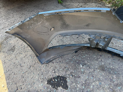 SKODA FABIA FRONT BUMPER 6V0807221F FACELIFT 6V  2018 2019 2020 2021 Dented