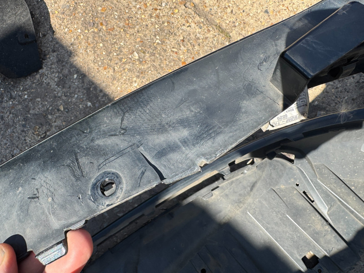RANGE ROVER VOGUE V L460  FRONT BUMPER GENUINE M8E217F003A DAMAGED