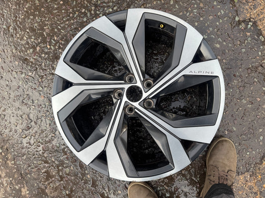 1 X OEM Renault Austral Alpine Espace 20" inch Alloy wheel 403008811R 8J IS40