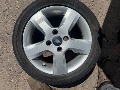 Ford Fiesta Mk6 Fusion 15" 5 Spoke Fluted Alloy Wheel 5S6J-AA 4x108