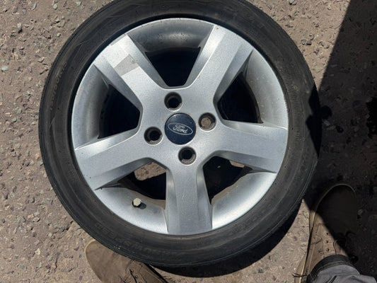 Ford Fiesta Mk6 Fusion 15" 5 Spoke Fluted Alloy Wheel 5S6J-AA 4x108