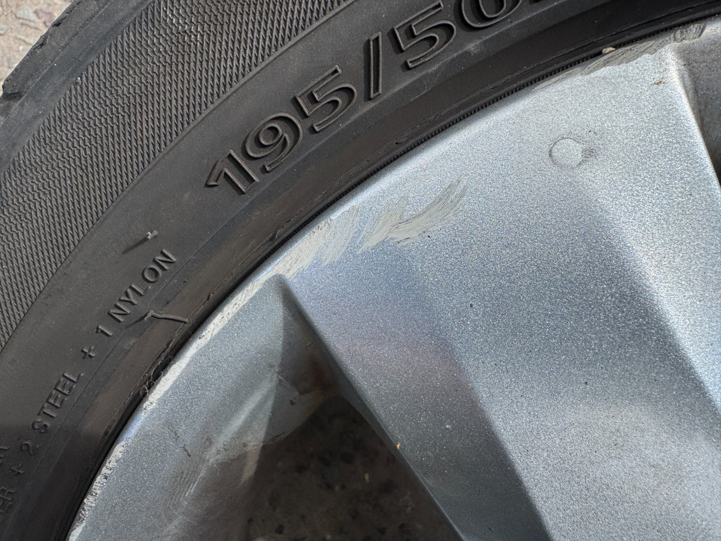 Ford Fiesta Mk6 Fusion 15" 5 Spoke Fluted Alloy Wheel 5S6J-AA 4x108