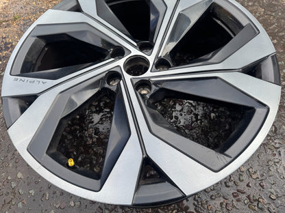 1 X OEM Renault Austral Alpine Espace 20" inch Alloy wheel 403008811R 8J IS40