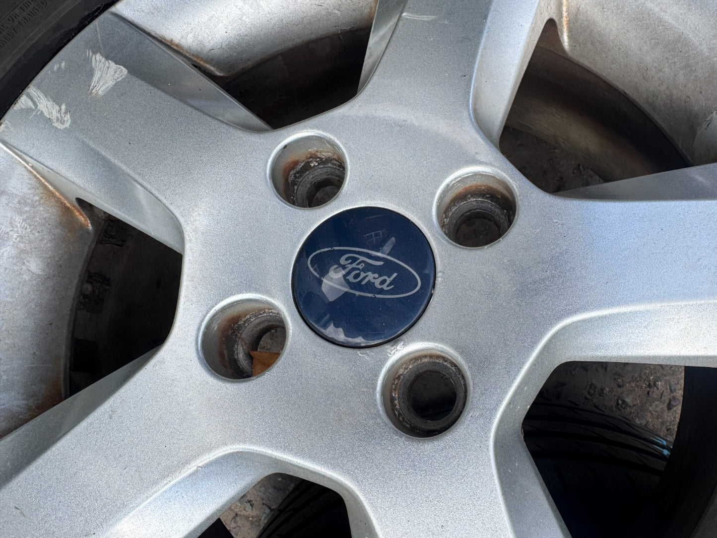 Ford Fiesta Mk6 Fusion 15" 5 Spoke Fluted Alloy Wheel 5S6J-AA 4x108