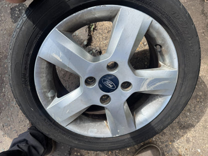 Ford Fiesta Mk6 Fusion 15" 5 Spoke Fluted Alloy Wheel 5S6J-AA 4x108