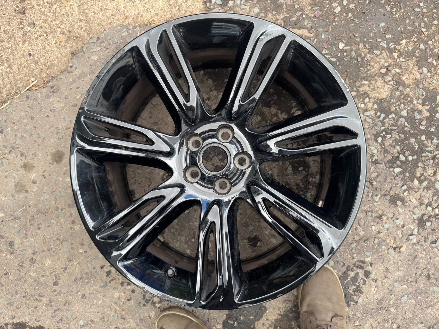RANGE ROVER VELAR 20" ALLOY WHEEL RIM 8.5J 7014 LR091537 J8A21007DA GENUINE X1