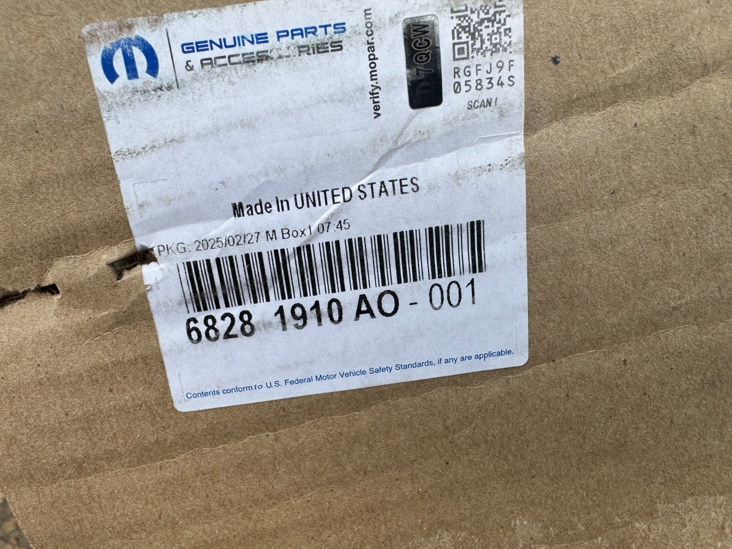 Jeep Wrangler Door With Hinges Rear Right Side 18-24