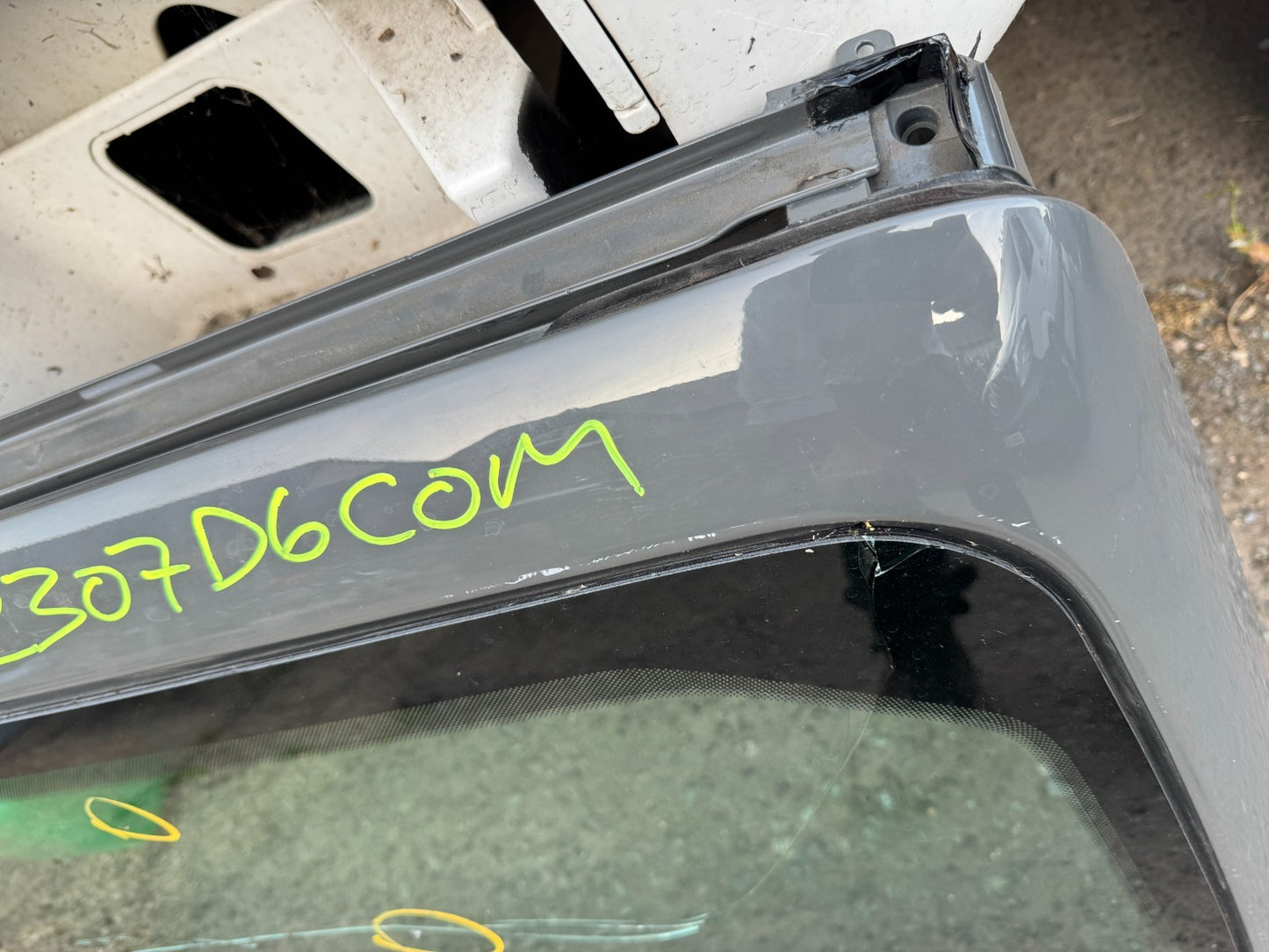 2018-2026 Jeep Wrangler JL Hardtop Rear Glass Liftgate Window Sting Gray OEM