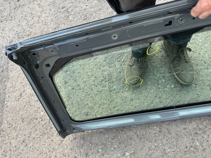 2018-2026 Jeep Wrangler JL Hardtop Rear Glass Liftgate Window Sting Gray OEM