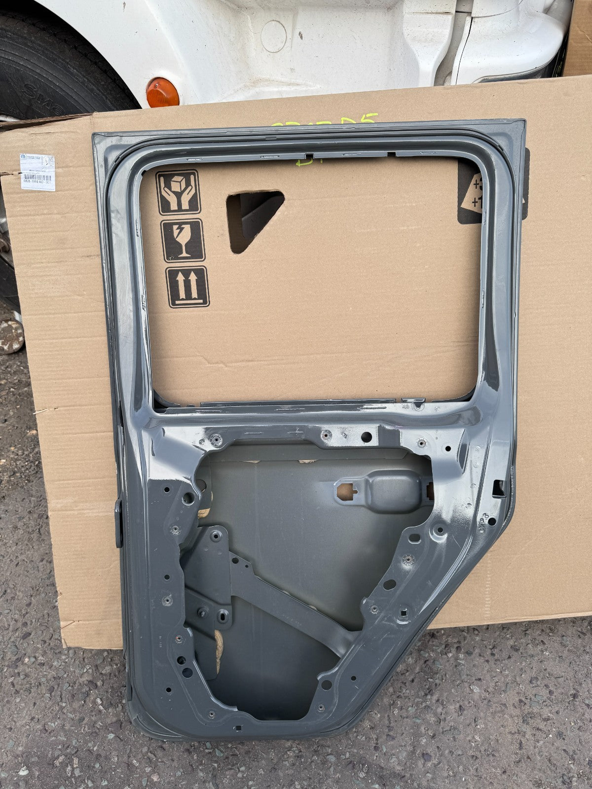 Jeep Wrangler Door With Hinges Rear Right Side 18-24