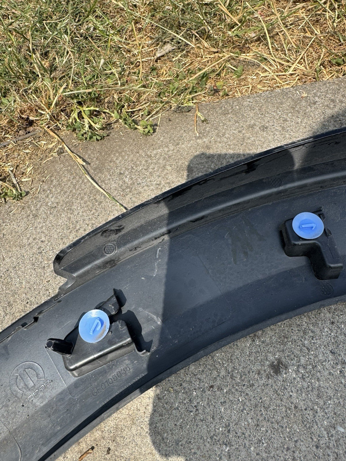 DAMAGED!! VAUXHALL GRANDLAND EV REAR LEFT WHEEL ARCH TRIM 2024-ON 9856730680