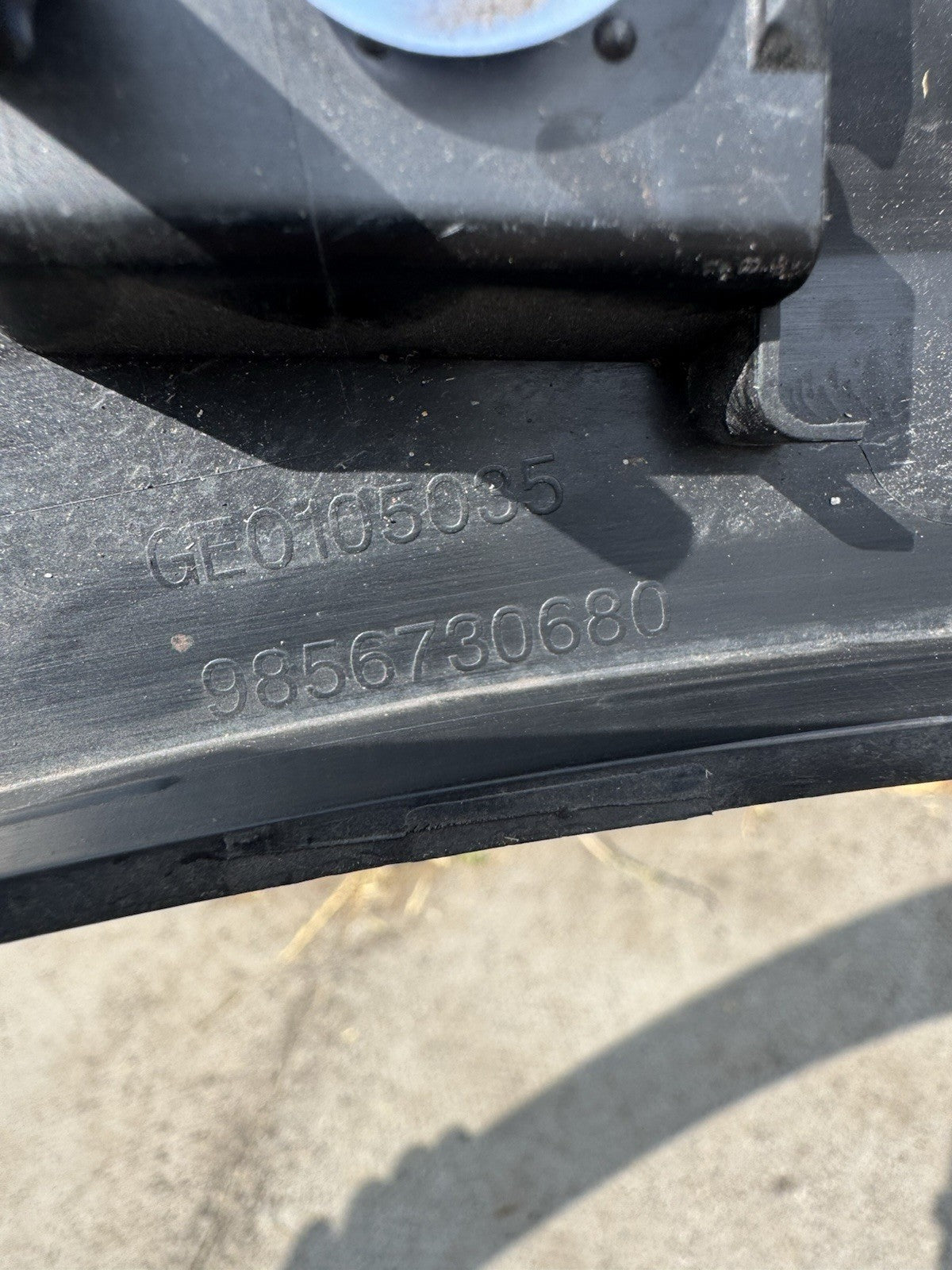 DAMAGED!! VAUXHALL GRANDLAND EV REAR LEFT WHEEL ARCH TRIM 2024-ON 9856730680