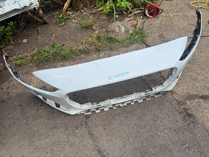 Genuine Jaguar F-Type Front Bumper Cover 2020-2024 OEM White MX53-17C831