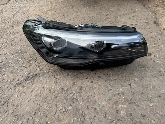 VOLKSWAGEN TIGUAN MK3 DRIVER SIDE RIGHT LED HEADLIGHT GENUINE 572941036C DAMAGED