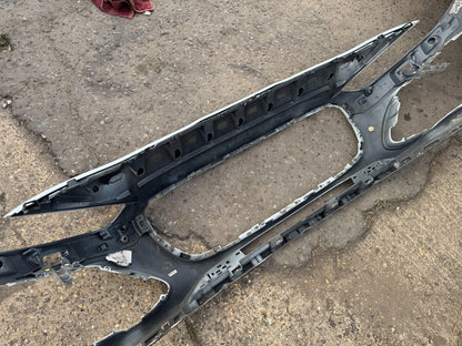 Genuine Jaguar F-Type Front Bumper Cover 2020-2024 OEM White MX53-17C831