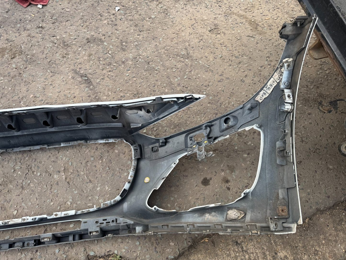 Genuine Jaguar F-Type Front Bumper Cover 2020-2024 OEM White MX53-17C831
