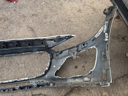 Genuine Jaguar F-Type Front Bumper Cover 2020-2024 OEM White MX53-17C831