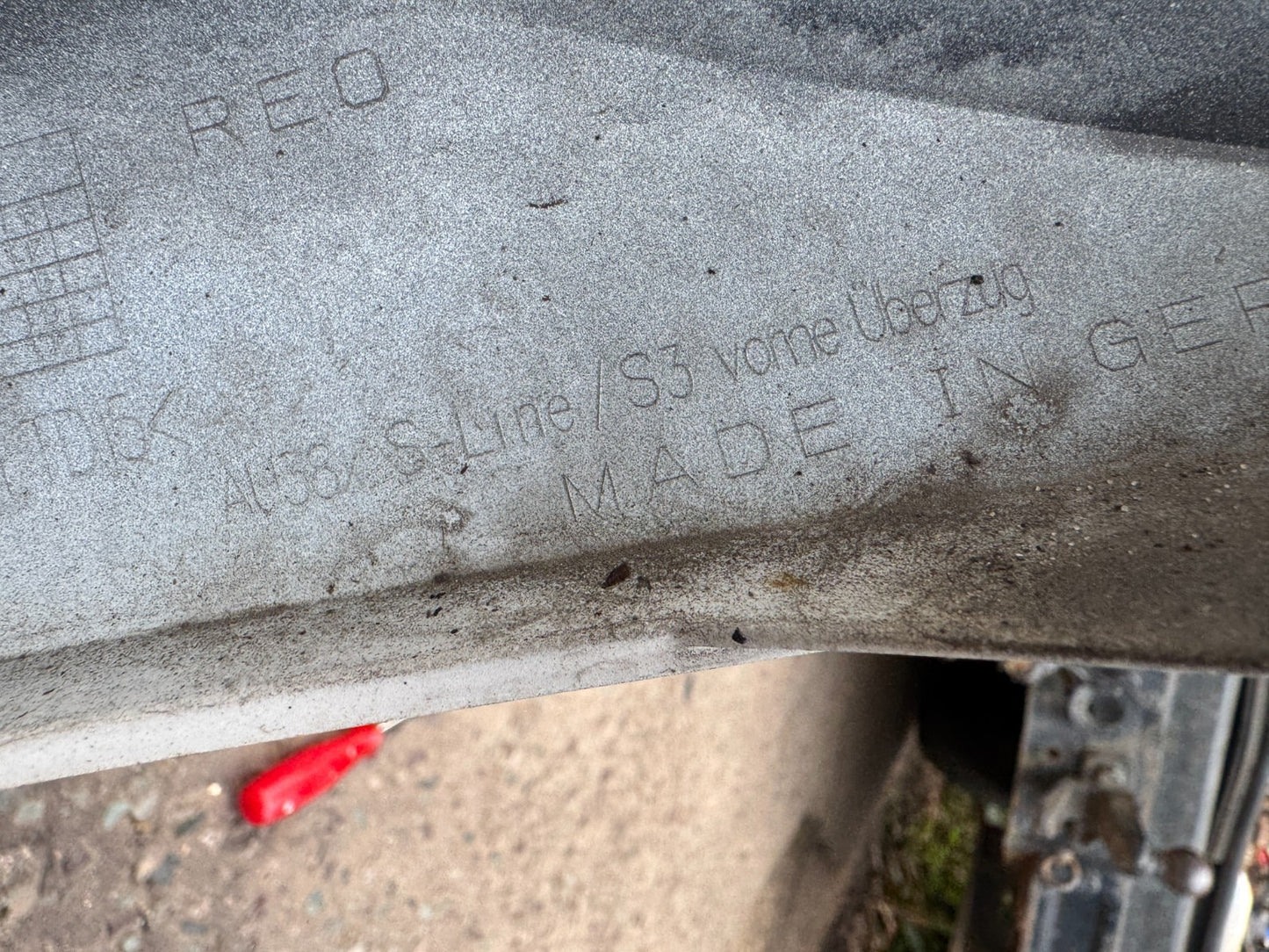 AUDI A3 HATCHBACK S LINE 2020-ONWARDS FRONT BUMPER 8Y0807437F