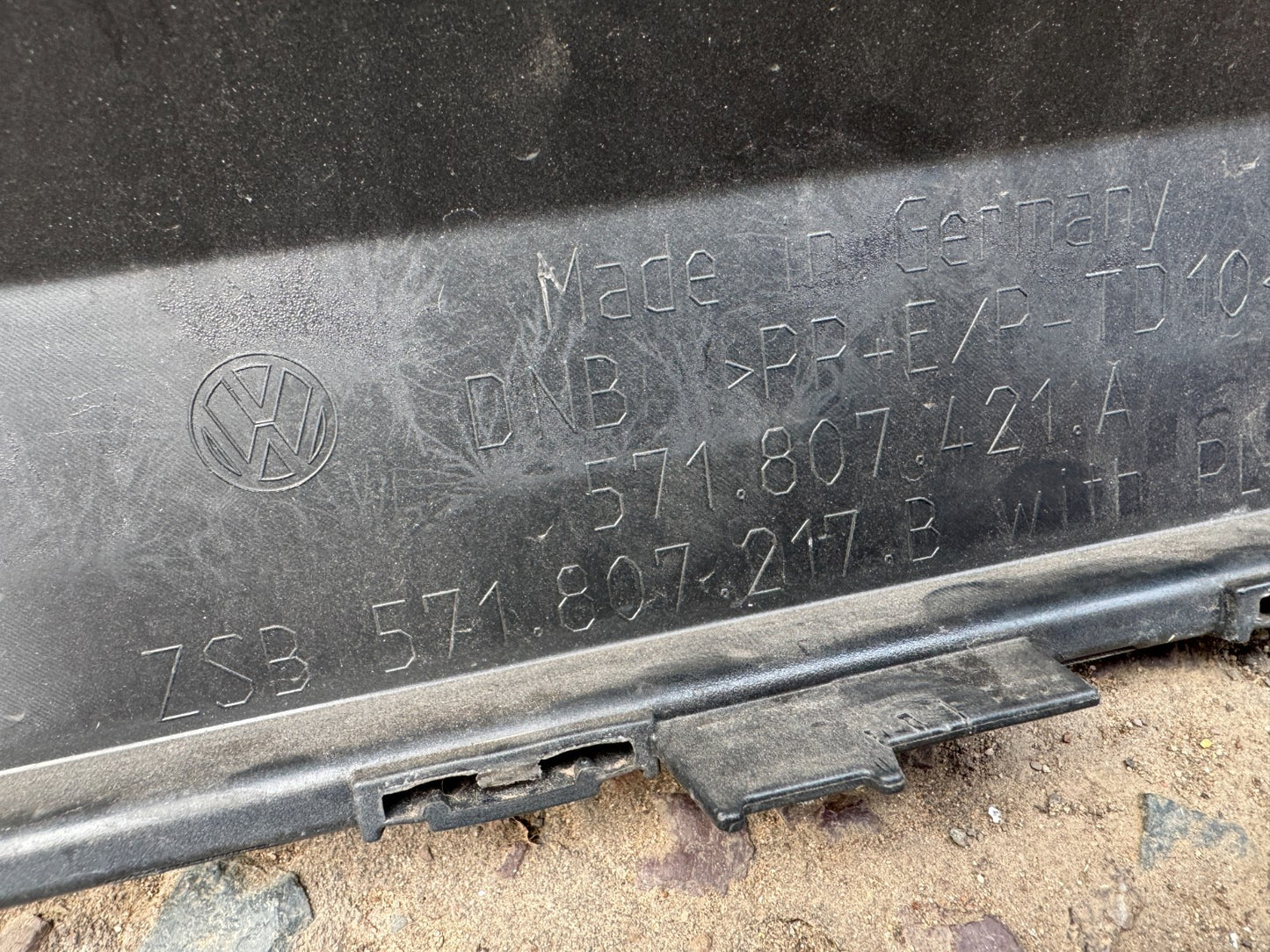 Volkswagen Tiguan Mk3 2024 Onwards R-Line Front Bumper 571807421A