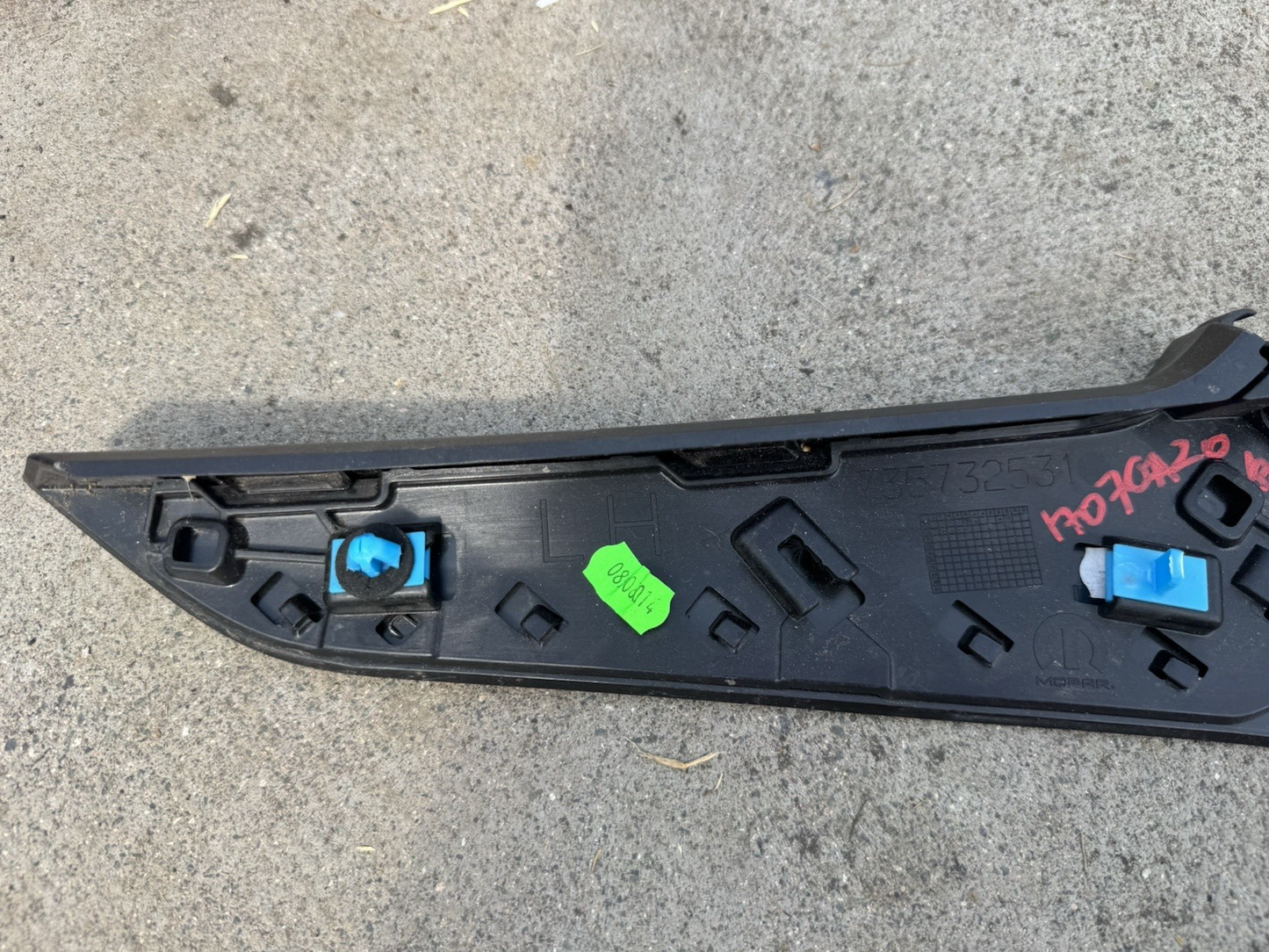JEEP AVENGER WING TRIM REAR LEFT PASSENGER SIDE 735732531 2025