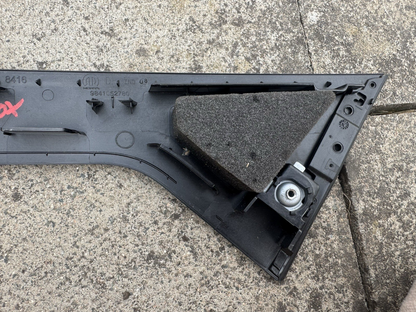 Peugeot 3008 III 2024 Rear Door Window Trim Glass Moulding 9841052780 AMD243922
