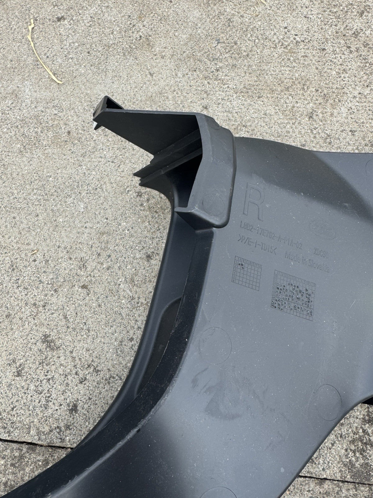 Land Rover Defender L663 Front Right Cooling Air Duct 2020 ON L8B2-17E762-A