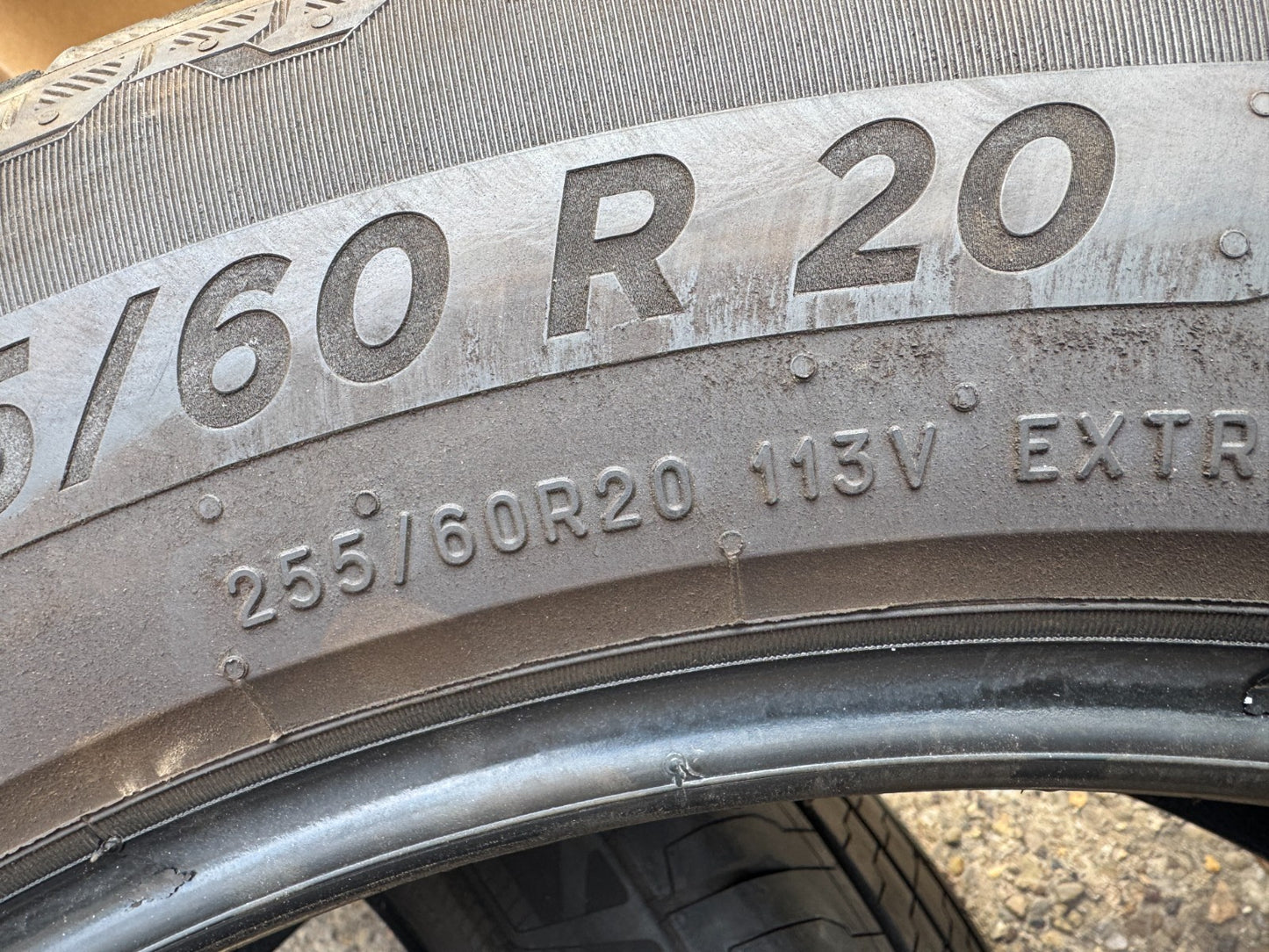 255 60 20 113V MICHELIN PRIMACY ALL SEASON  XL M+S LR Dot:0626 4mm