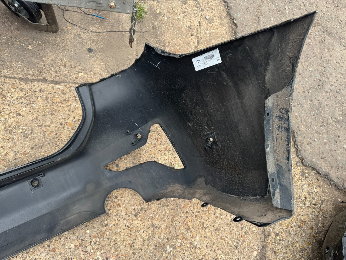 BMW 3 Touring G21 Rear Bumper 7428002 2021 scratched/dented